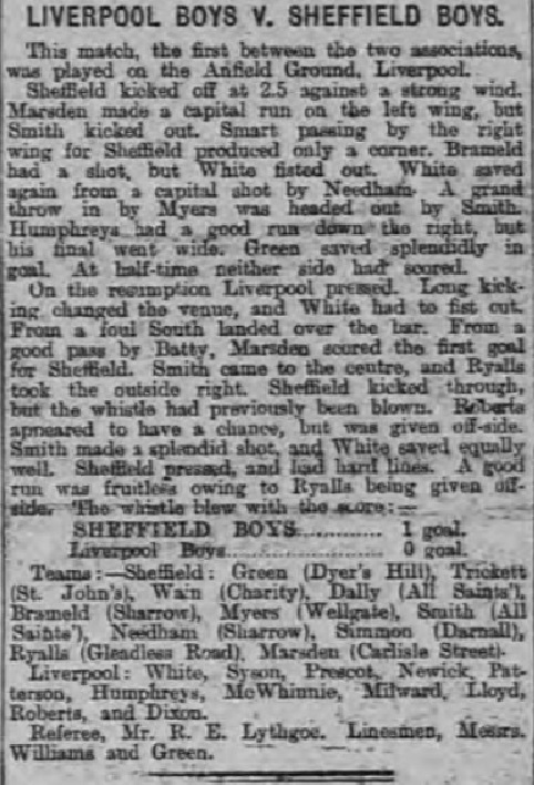 1893 Liverpool Schoolboys