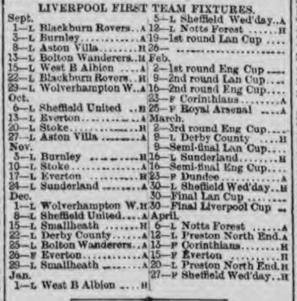 1894 fixture list card