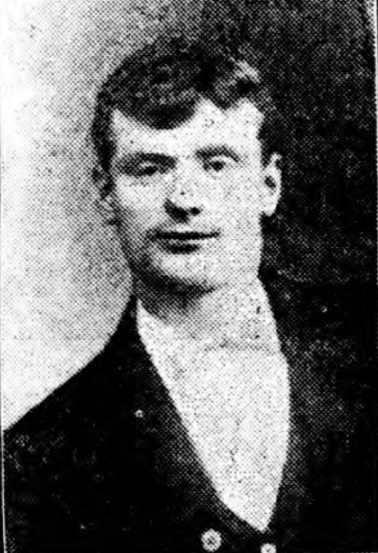 Archie Sullivan, goalkeeper, Padiham. Lancashire Evening Post, January 27 - 1906.