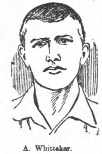 Arnie Whittaker of Blackburn Rovers scored a goal against Liverpool in 1901.