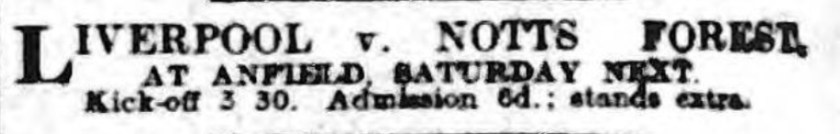 LFC v Forest 1910