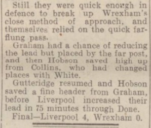 1942 LFC v Wrexham September 4