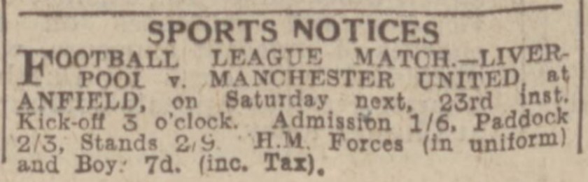 1943 ad LFC v MUFC