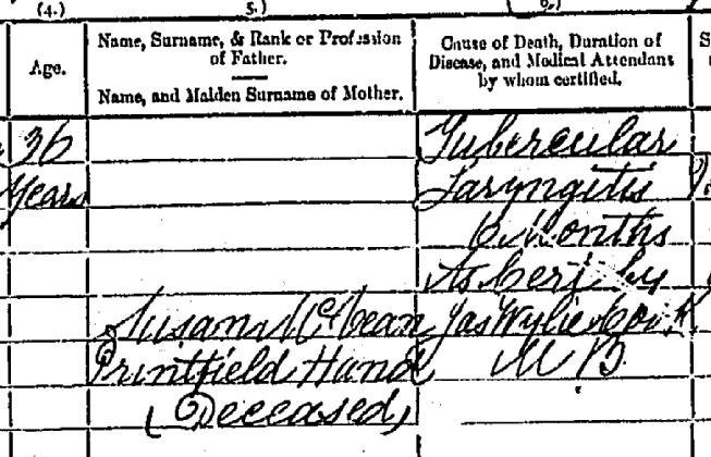 Malcolm McVean death certificate II