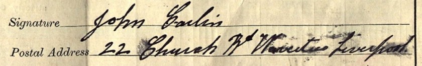 Signature John Carlin