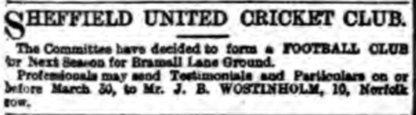 Sheffield United 1889