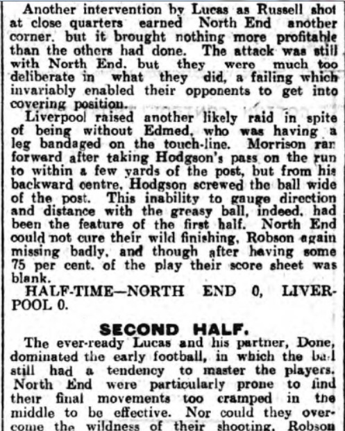 Preston North End v Liverpool, Lancashire Cup, Deepdale, 1929