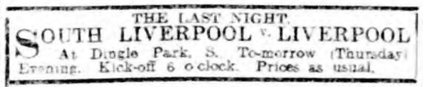 1914 ad south liverpool