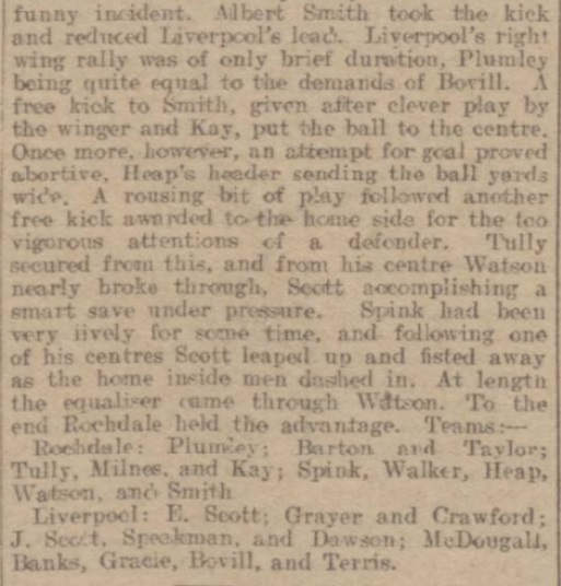 1914 Rochdale v LFC Reserves 5