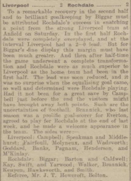 1915 LFC v Rochdale 1