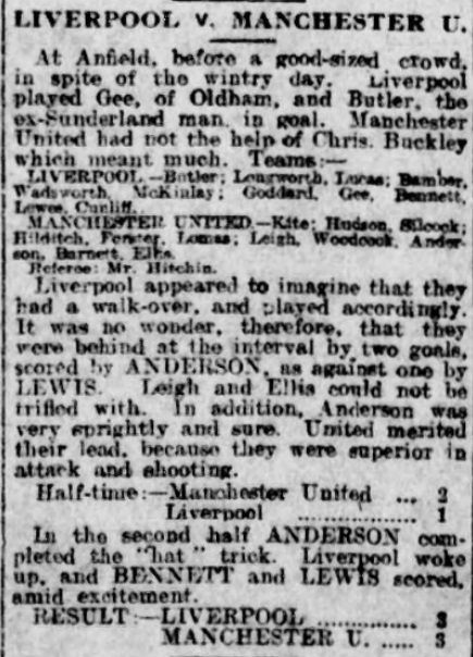 LFC v MUFC Jan 1917 report