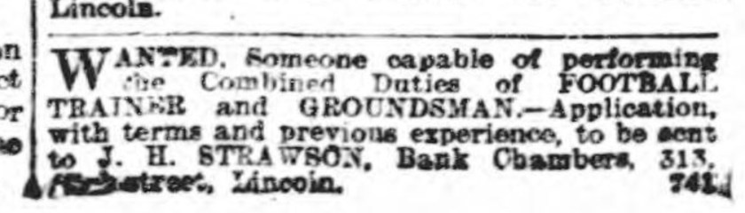 Lincoln City ad 1915