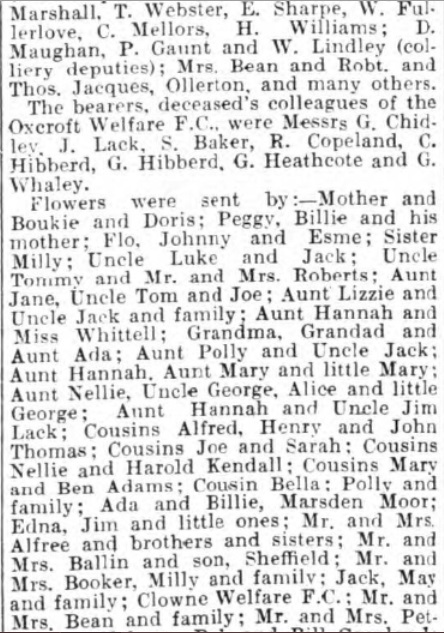 James Wild funeral 2