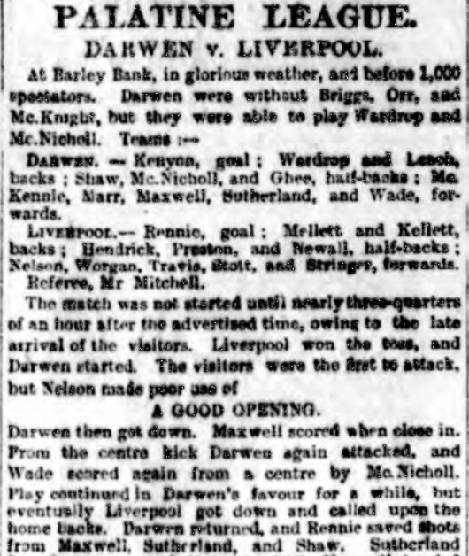 1894 Darwen v LFC 1