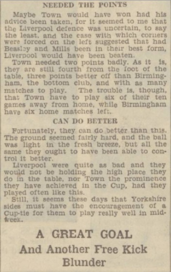 1939 Huddersfield v LFC 2
