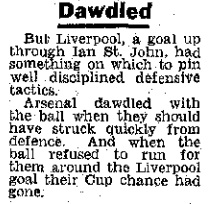 1964 Arsenal v LFC FA Cup 6