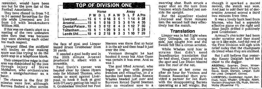 1990 Arsenal v LFC 3
