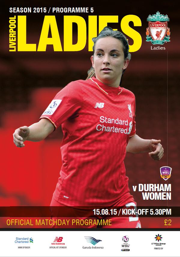 2015 LFC Ladies v Durham Women 1