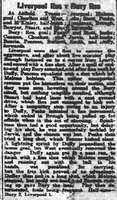 1910 LFC Res v Bury Res 1
