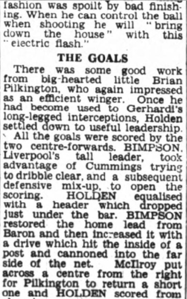 1953 Burnley friendly 6