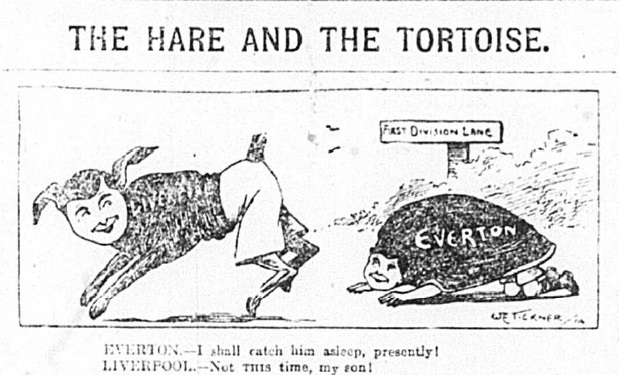 1905 Sketch hare and the tortoise 13 january echo