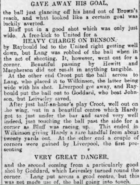 1906 Sheff Utd v LFC 3 Sheffield Evening Telegraph