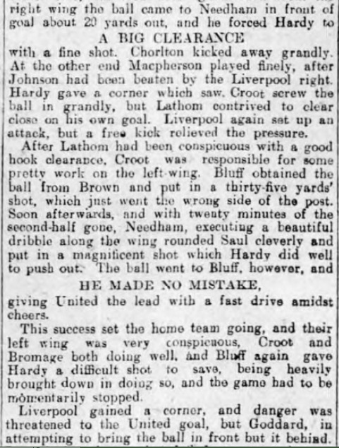 1906 Sheff Utd v LFC 5 Sheffield Evening Telegraph