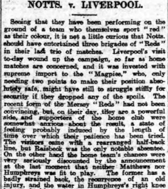 1907 Notts County v LFC 1
