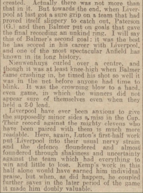 1939 LFC v Luton Town Daily Post 3