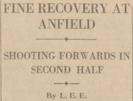 1939 LFC v Middlesbrough match report 2