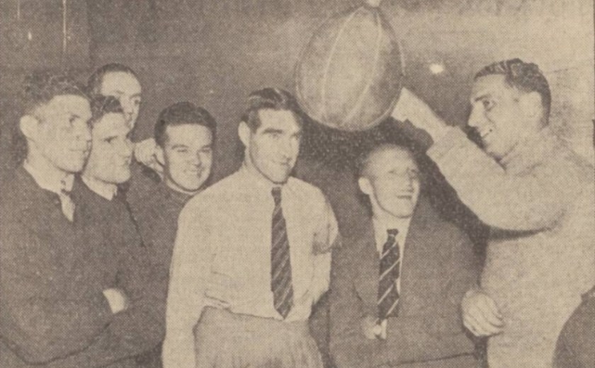 1939 Wrexham training