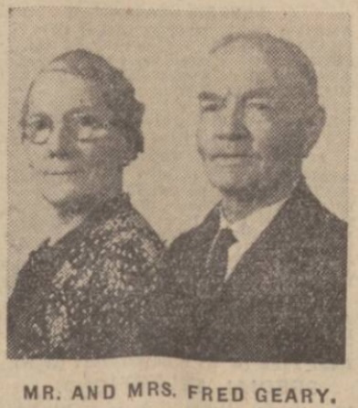 1941 Fred Geary golden wedding