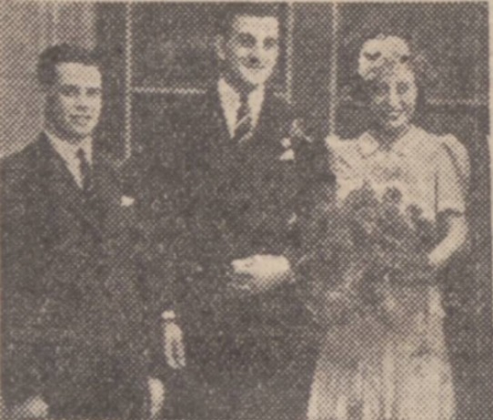 1942 Cyril Done wedding