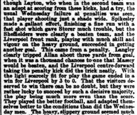 1898 SWFC v LFC Athletic News 3