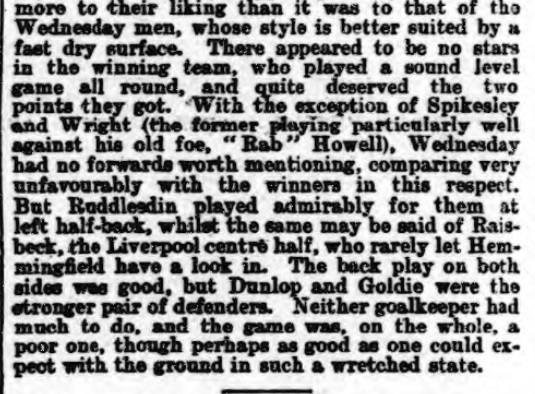 1898 SWFC v LFC Athletic News 4