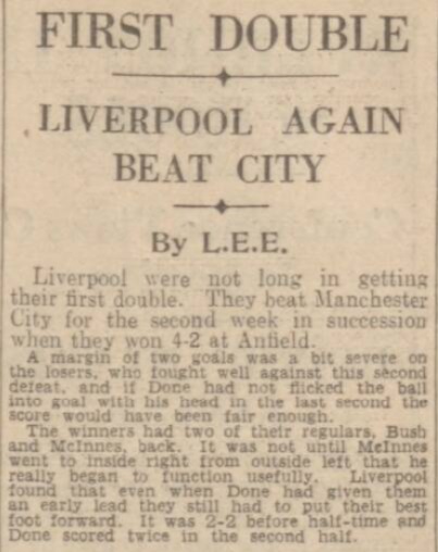 1941 LFC v Man City Daily Post 1