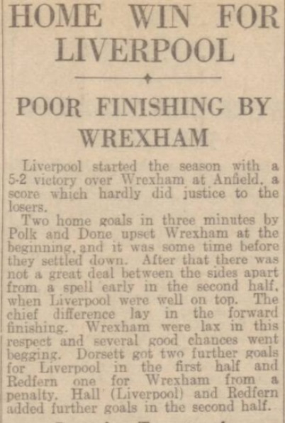 1941 LFC v Wrexham Daily Post 1