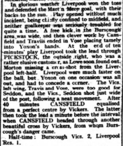 1940 Burscough Vics v LFC A 2