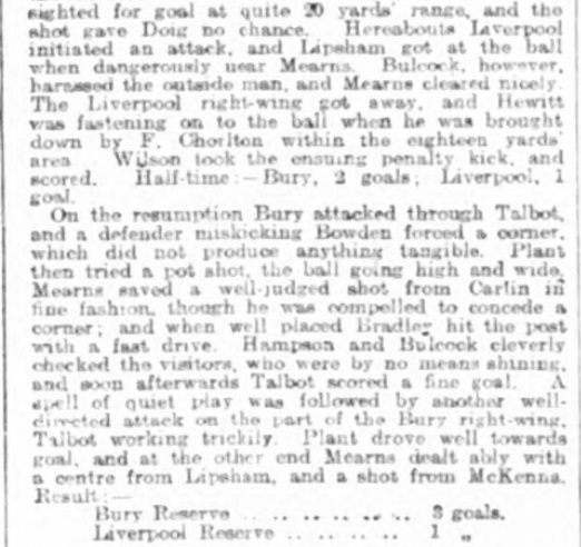 1907 Bury Reserves v LFC Reserves Feb 2