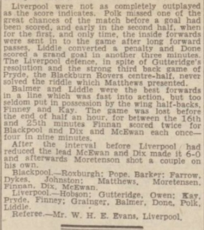 1942 Blackpool v LFC May 2