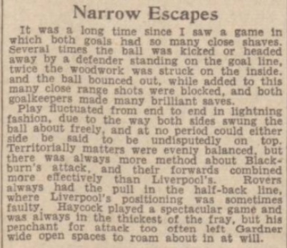 1942 LFC v BRFC Lancashire Cup 2
