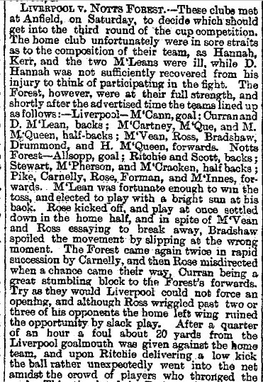 1895 Liverpool v Notts Forest FA Cup 1