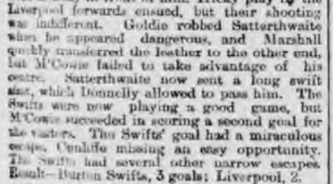 1897 Burton Swifts v Liverpool Mercury 2