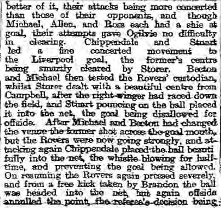 1896 Blackburn Rovers v Liverpool Mercury 2