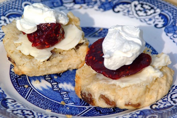buttered-scones